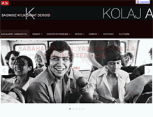 Tablet Screenshot of kolajart.com
